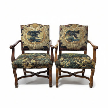 Sitial tapizado verdure Luis XIV | Bucarest Art Gallery Bucarest Art & Antiques
