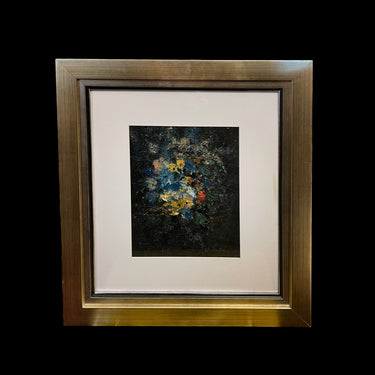 Ulloa Burgos - Ácrilico sobre tela 'Ramillete floral' Bucarest Art & Antiques