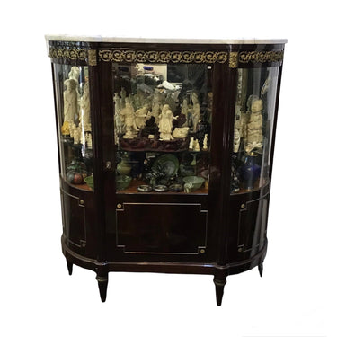 Vitrina Antigua Luis XVI con cubierta de mármol | Bucarest Art Gallery Colección Exclusiva