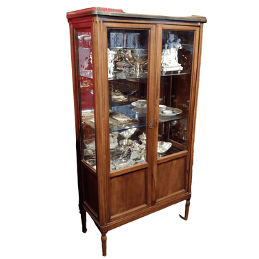 Vitrina mediana cintillo en bronce y espejo interior Colección Exclusiva