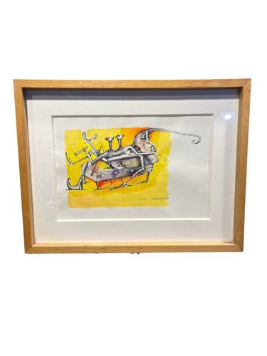 Yael Mancilla - Dibujo ‘El amar’ Bucarest Art & Antiques