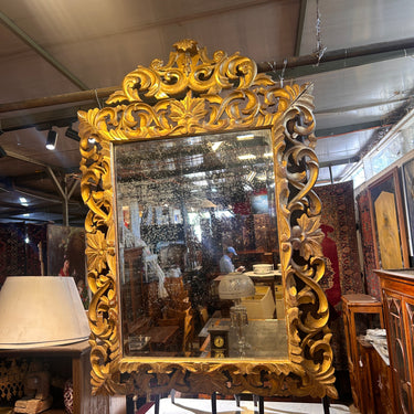Espejo italiano vidrio biselado estilo Napolitano principios del s.XX Bucarest Art & Antiques