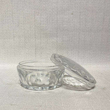 Joyero de cristal Baccarat fasceteado