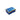 Pastillero rectangular lapislazuli y metal