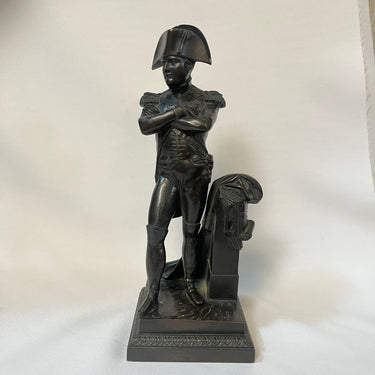 Escultura francesa de Napoleón Bonaparte en bronce Bucarest Art & Antiques
