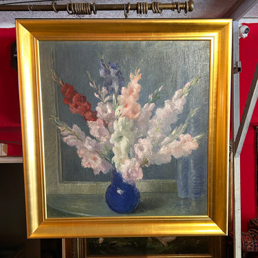 Pascual Gambino - Óleo sobre tela ‘Flores’ Bucarest Art & Antiques