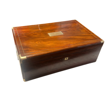 Escritorio de viaje inglés fines s.XIX Bucarest Art & Antiques