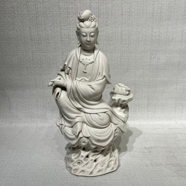 Figura de porcelana blanc de Chine 'Diosa Guanyin'