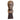 Busto de bronce masculino firmado Rómulo Tonti sobre base madera