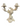 Candelabro de porcelana alemana Hutschenreuther Querubín