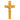 Crucifijo estilo rústico de madera noble y Cristo de estaño niquelado