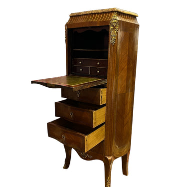 Chiffonier secretaire francés estilo Luis XV 1900 Bucarest Art & Antiques