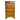 Chiffonier secretaire en caoba estilo inglés con seis cajones circa 1920s.