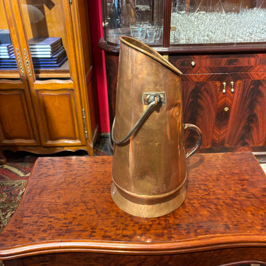 Agüatero de cobre francés para baño de tina s.XIX
