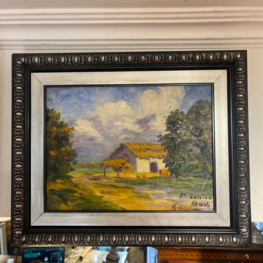Heredia - Óleo sobre tela ‘Lección 1’ año 1941