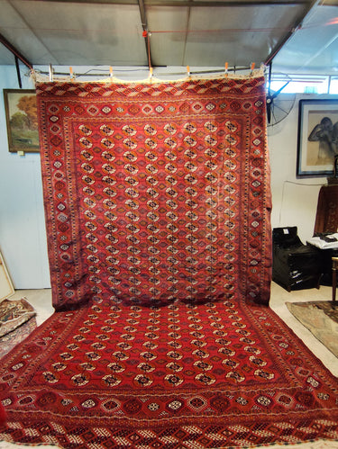 Alfombra Pakistaní Tekke Bockhara en lana 320X520 Colección Exclusiva