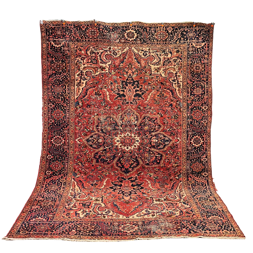 Alfombra persa bajtiari guarda ancha 260 x 360 cms.