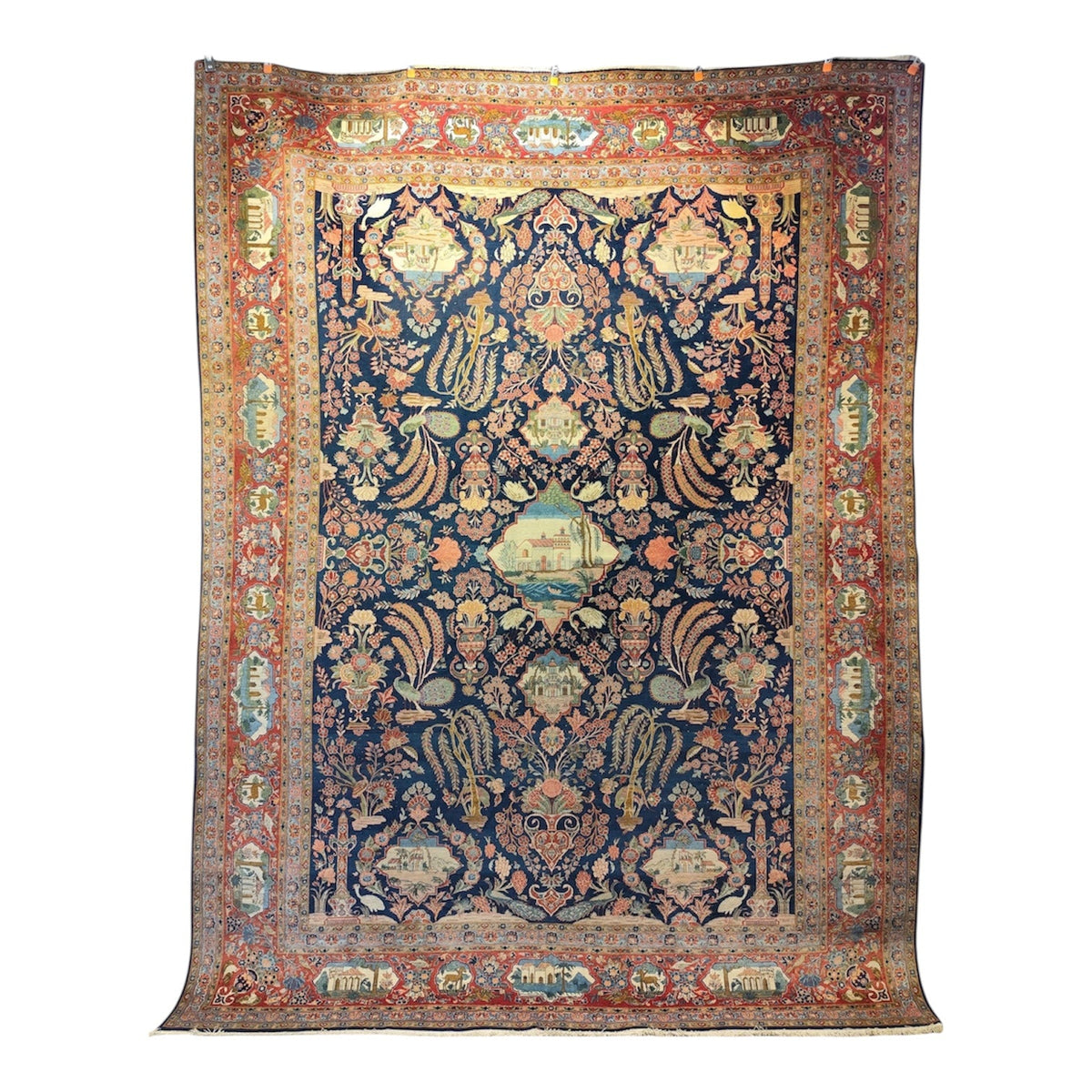 Alfombra Persa Kashan Nathanz Lana 350x260