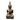 Figura tailandesa bronce Buda en loto