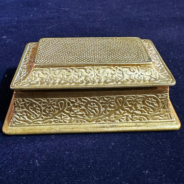 Cajita de bronce francesa para fósforos Bucarest Art & Antiques