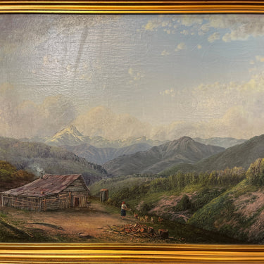 Carlos Jaramillo - Óleo sobre tela 'Vida campestre' Bucarest Art & Antiques