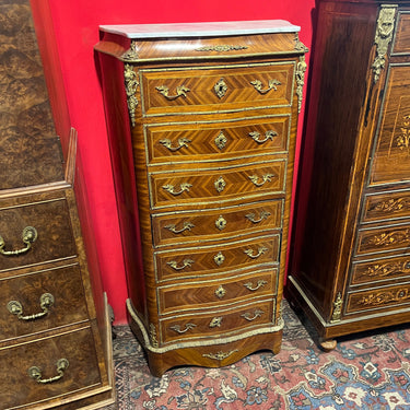 Chiffonier francés Napoleón III aplicaciones en bronce y cubierta de mármol Bucarest Art & Antiques