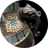 La técnica del Cloissoné, o esmalte alveolado: universal y atemporal