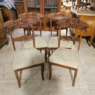 Conjunto de seis sillas Inglesas Victorianas Consignación