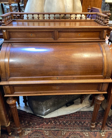 Escritorio de cilindro con balaustrada | Bucarest Art Gallery Bucarest Art & Antiques