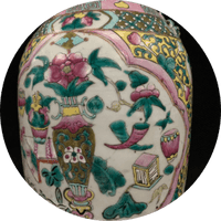 Las Porcelanas Chinas más importantes de la Dinastía Qing: Famille verte, jaune, noire y rose.