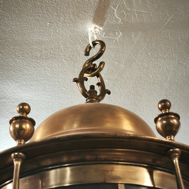 Farol antiguo en bronce inglés Bucarest Art & Antiques