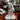 Figura de porcelana Capodimonte hombre caminando con documentos Bucarest Art & Antiques