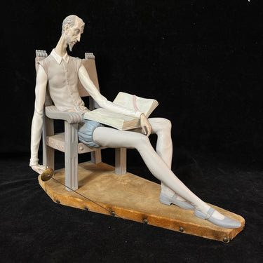 Figura de porcelana Lladró 'El Quijote de la Mancha sueña despierto' Colección Exclusiva