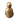 Figura pequeña de monje en bronce Bucarest Art & Antiques