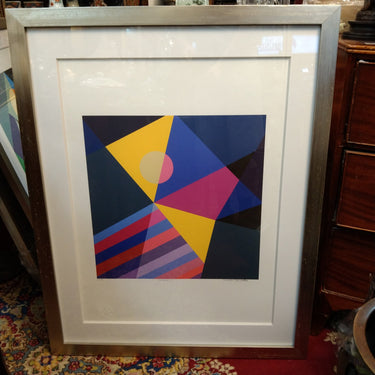 Grabado de Carmen Piemonte "Piramidal 2022"  Bucarest Art & Antiques