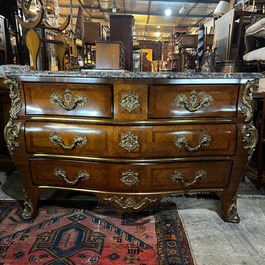 Gran cómoda tombeau estilo Regencia firmada ebanista René Barde Bucarest Art & Antiques