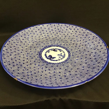Gran plato azul japonés | Bucarest Art Gallery Bucarest Art & Antiques