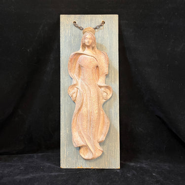 Hector Román - Escultura en arcilla 'Virgen' Bucarest Art & Antiques