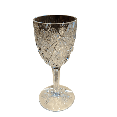 Juego de 12 copas cristal francés tallado Saint-Louis Bucarest Art & Antiques