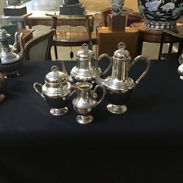 Juego de té cuatro piezas estilo Luis XVI | Bucarest Art Gallery Bucarest Art & Antiques