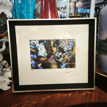 Mario Toral – Giclée ‘Rostros con piedras azules’ formato pequeño Bucarest Art & Antiques