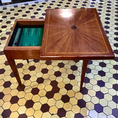 Mesa de juego con marquetería | Bucarest Art Gallery Bucarest Art & Antiques