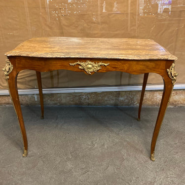 Mesa Luis XV con cubierta de mármol y bronces | Bucarest Art Gallery Bucarest Art & Antiques