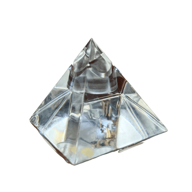 Pisapapeles pirámide de cristal Val Saint Lambert Bucarest Art Gallery