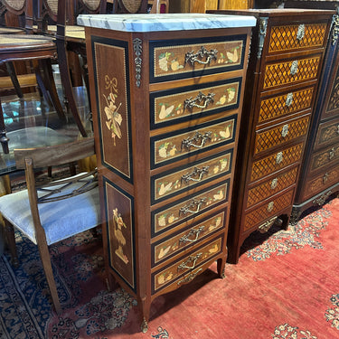 Semainier estilo transición firmada René Barde Bucarest Art & Antiques