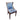 Sillón madera cisnes y tapiz azul Venta de Bodega