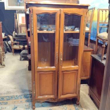 Vitrina francesa en citronnier rojo fabricación contemporánea Colección Exclusiva